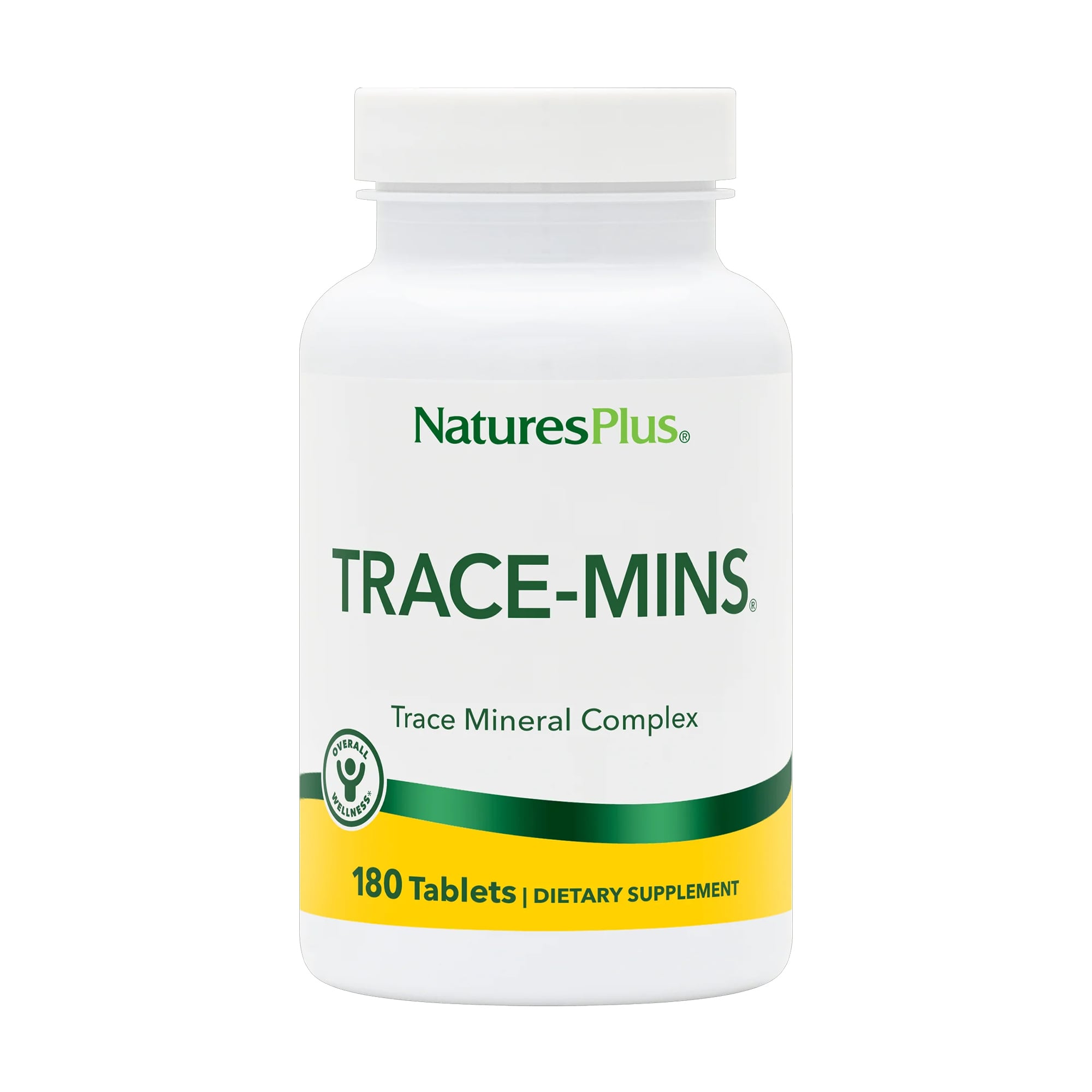 Мультимінерали NaturesPlus Trace-Mins, 180 таблеток